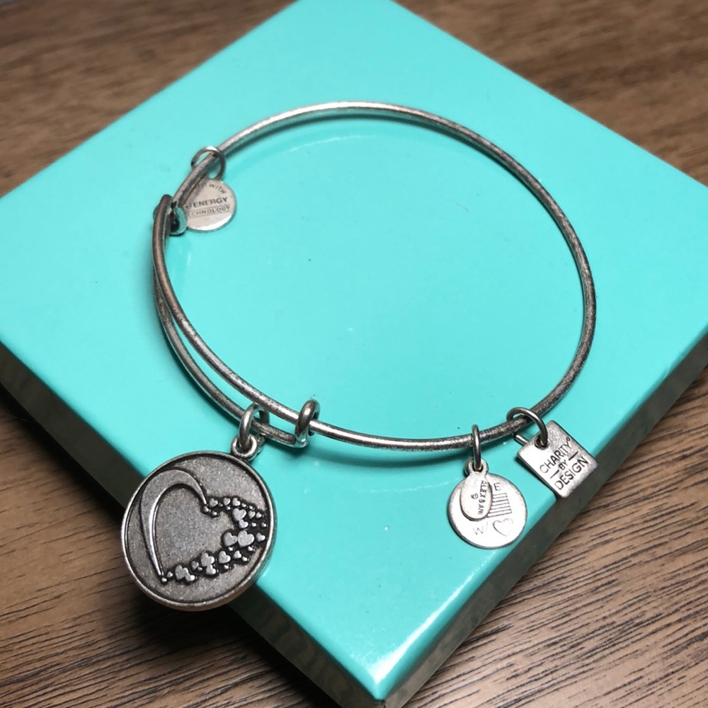 Alex and Ani heart bracelet